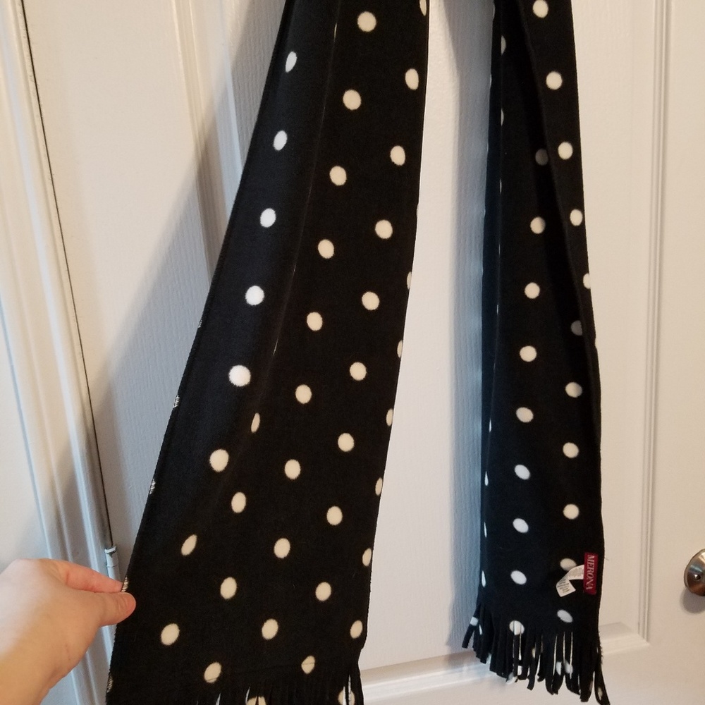 Polka dot scarf